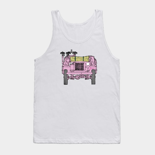 The Pink Panther Tank Top by Toby Wilkinson